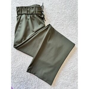 Hilary Radley Ladies' Dark Olive Green Pockets Pull-On Pants Size Small